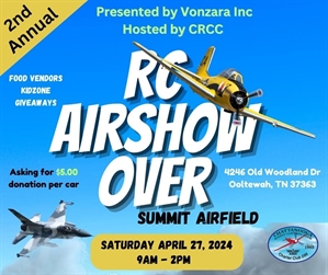RC Airshow over Summit Airfield